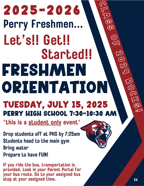 Freshmen Orientation July 15, 2025